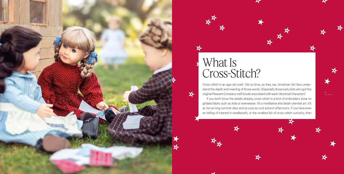 American Girl Cross Stitch Book