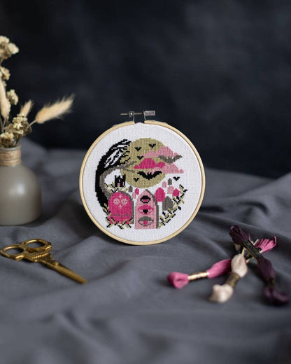 'The Graveyard' Cross Stitch Kit