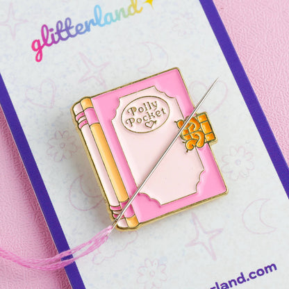 Polly Pocket Blue Book Needle Minder
