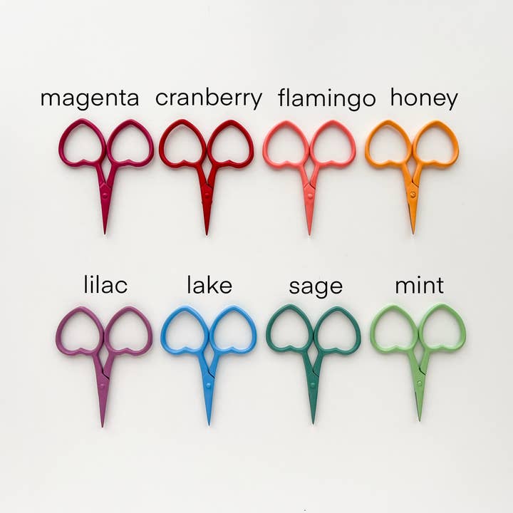 Tiny Heart Embroidery Scissors