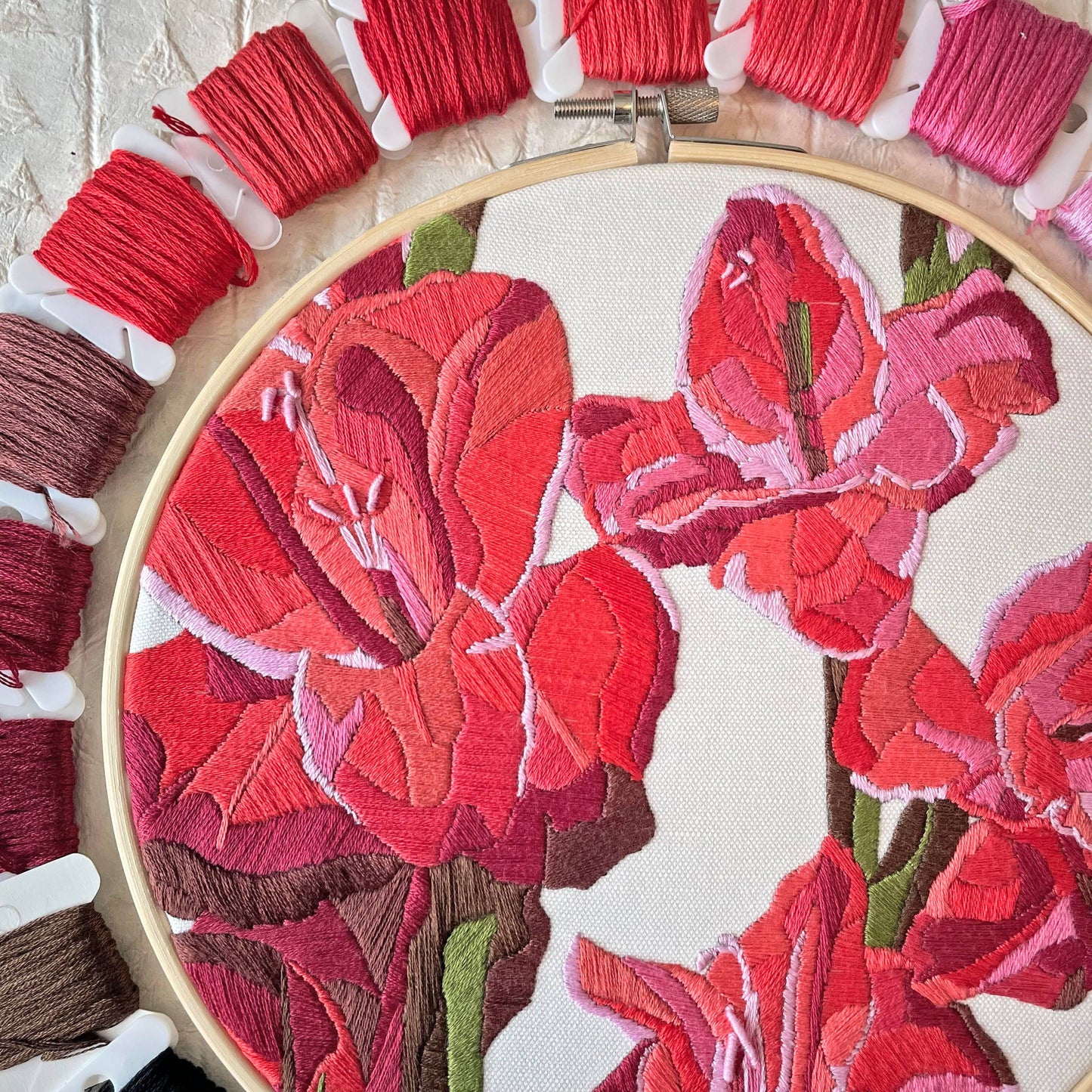 Embroidery Kit Gladiolus