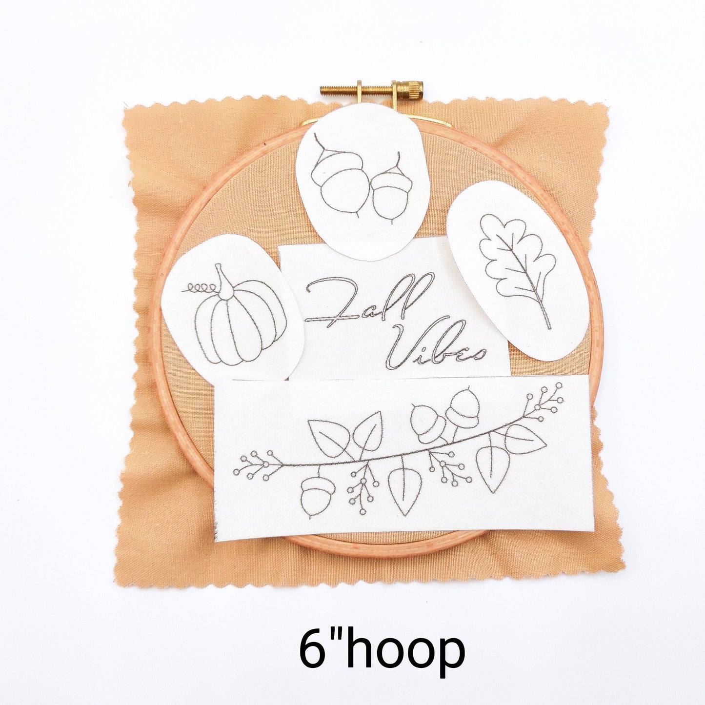 Fall Stick & Stitch Embroidery Patterns