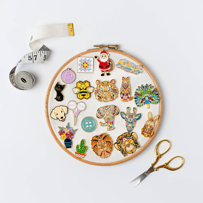 Mandala Peacock Needle Minder