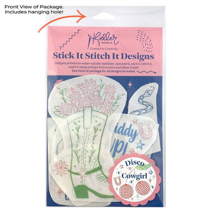 Stick It Stitch It Patterns Disco Cowgirl