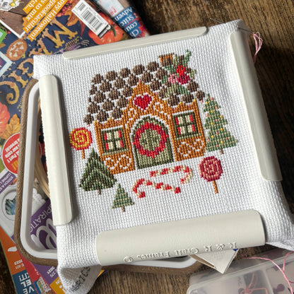 Gingerbread House Cross Stitch Kit