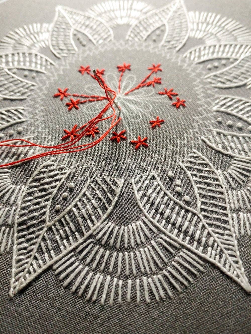Autumn Mandala Embroidery Kit