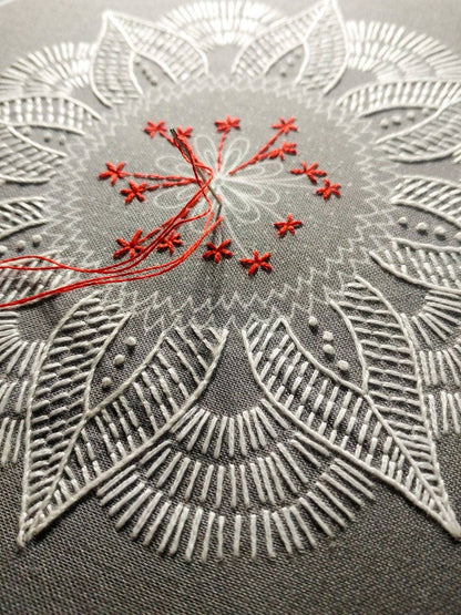 Autumn Mandala Embroidery Kit