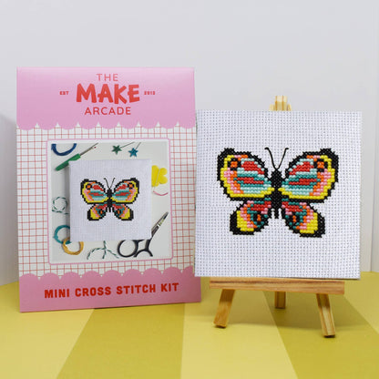 Butterfly Mini Cross Stitch Kit