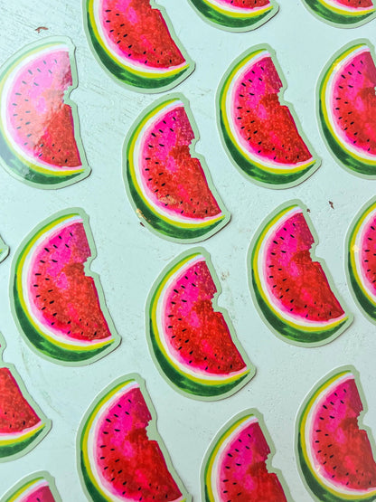 Watermelon Glitter Sticker