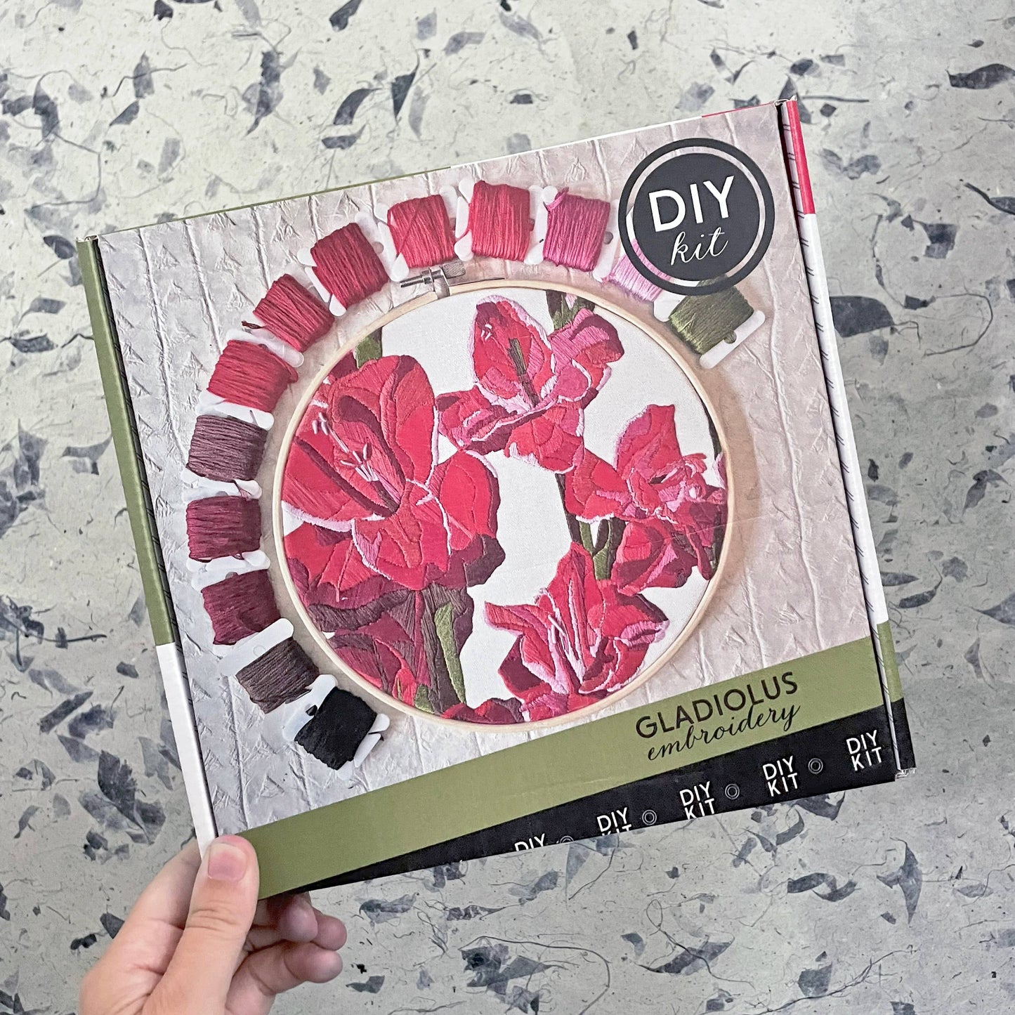 Embroidery Kit Gladiolus