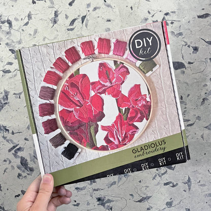 Embroidery Kit Gladiolus