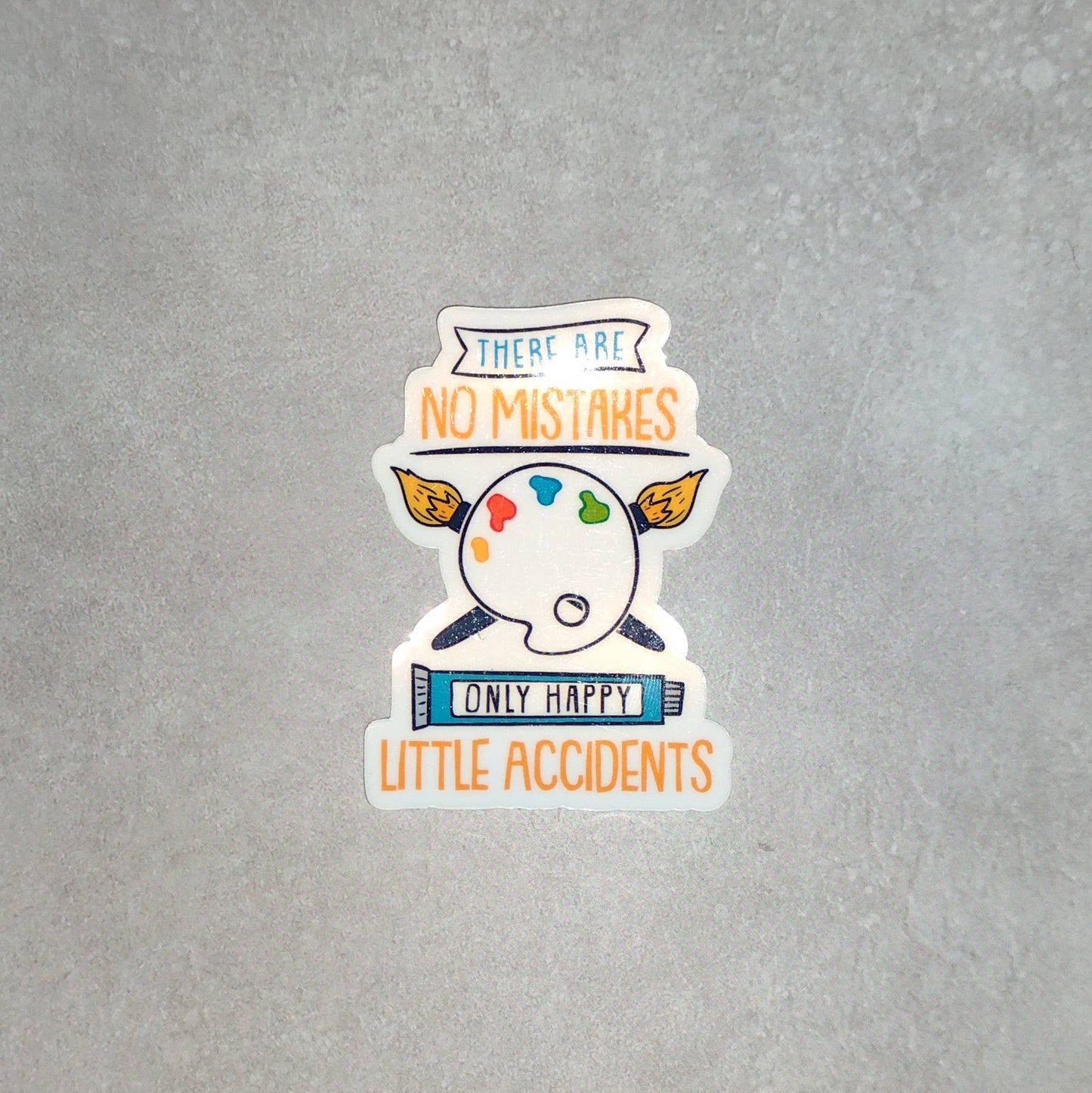 No Mistakes Sticker