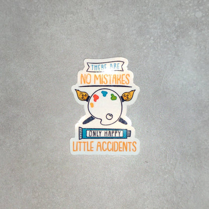 No Mistakes Sticker