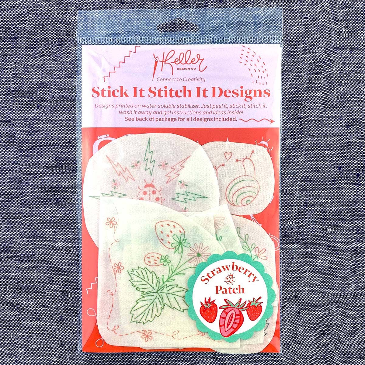 Stick It Stitch It Patterns Strawberry Patch