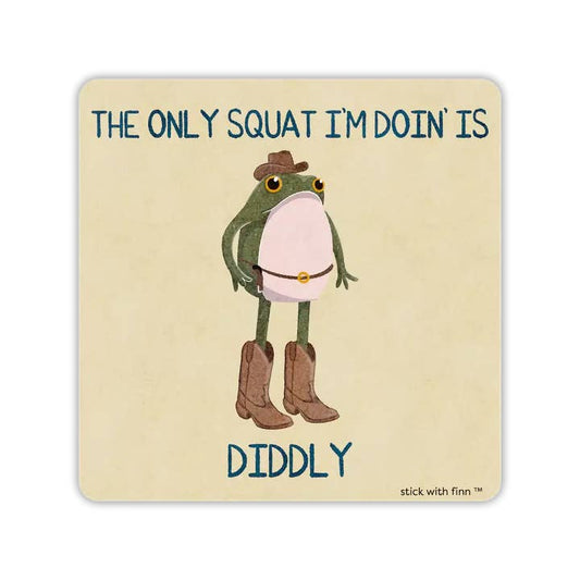 The Only Squat Sticker