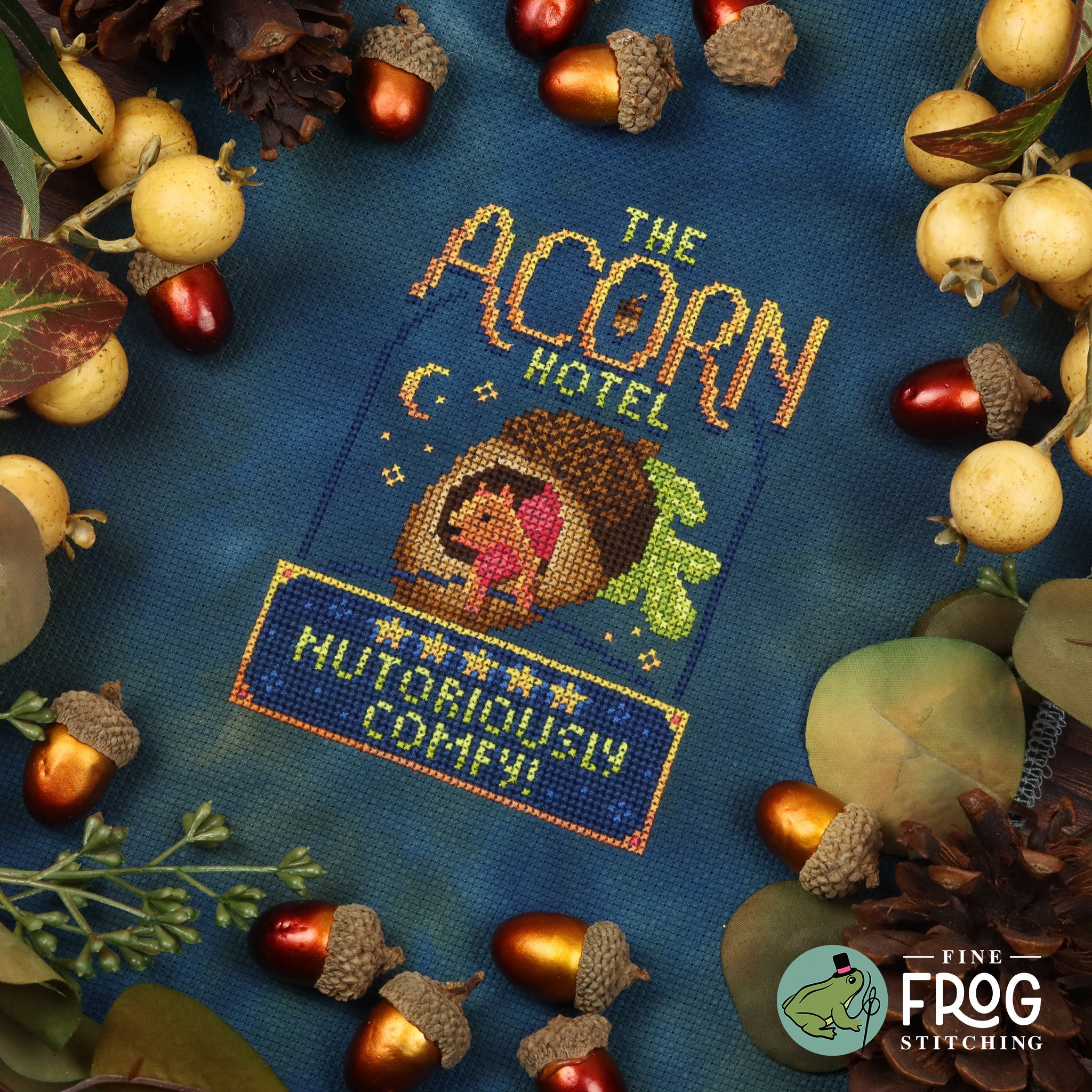 Acorn Hotel Pattern – Colour and Cotton
