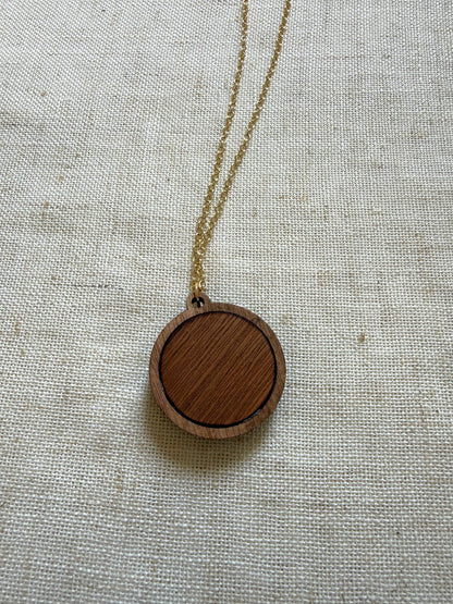 Bird Embroidery Necklace Kit