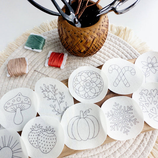 Stick and Stitch Embroidery Sampler Patterns
