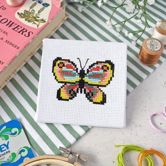 Butterfly Mini Cross Stitch Kit