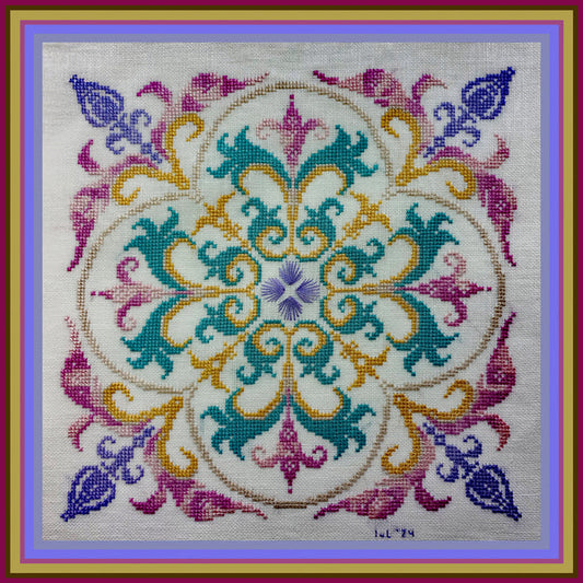 Fleur de Tiles Pattern