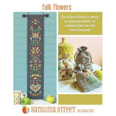 Folk Flowers Pattern