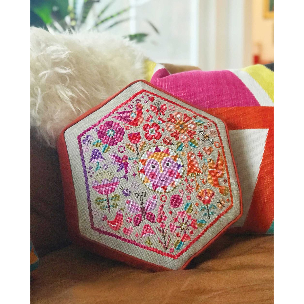 Garden Party Warm Pattern