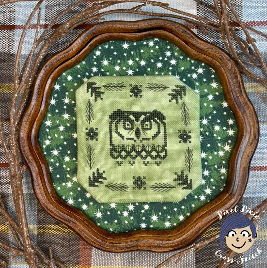 Grumpy Owl Pattern