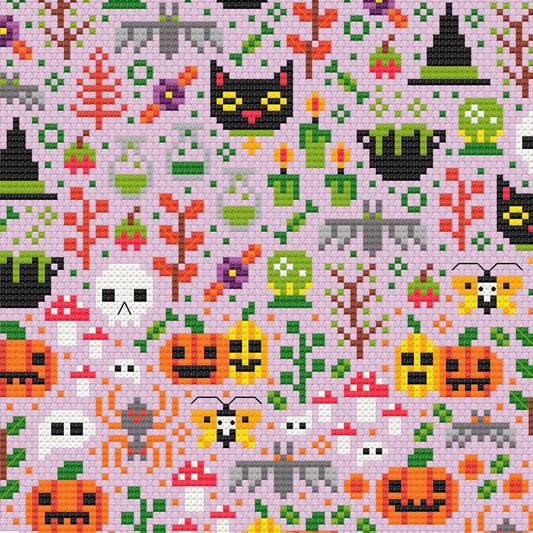 Halloween Garden Pattern