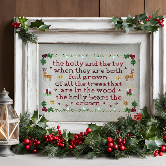 Holly & Ivy Sampler Pattern