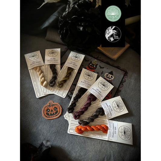 Witchy Stitcher Spooky Thread Pack