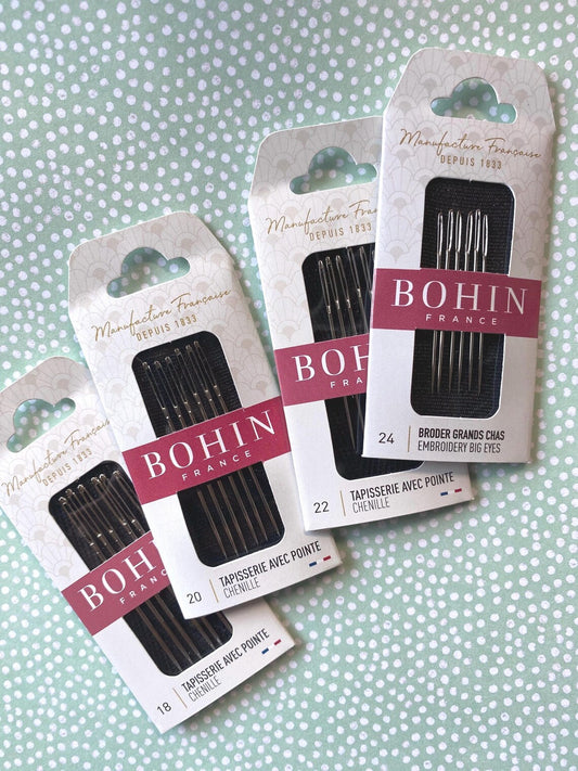 Bohin Big Eye Embroidery Needles 26