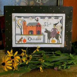 Hallowe'en Barnyard Pattern