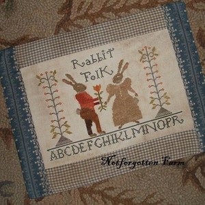 Rabbit Folk Pattern