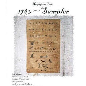 1783 Sampler Pattern