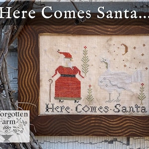 Here Comes Santa Pattern