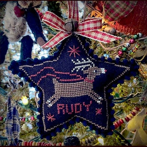 Rudy Star Ornament Pattern