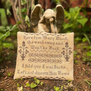 Mary Black's Epitaph Pattern