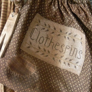Clothespins Pattern