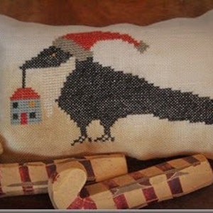 Santa Crow Pattern