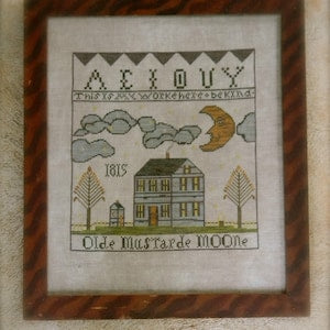 Olde Mustard Moone Pattern