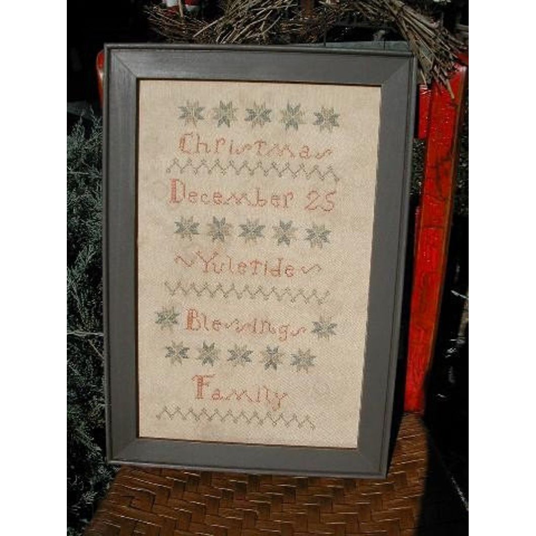 Christmas Banded Sampler