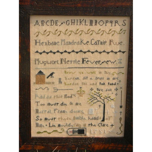 Witches' Garden Sampler Pattern