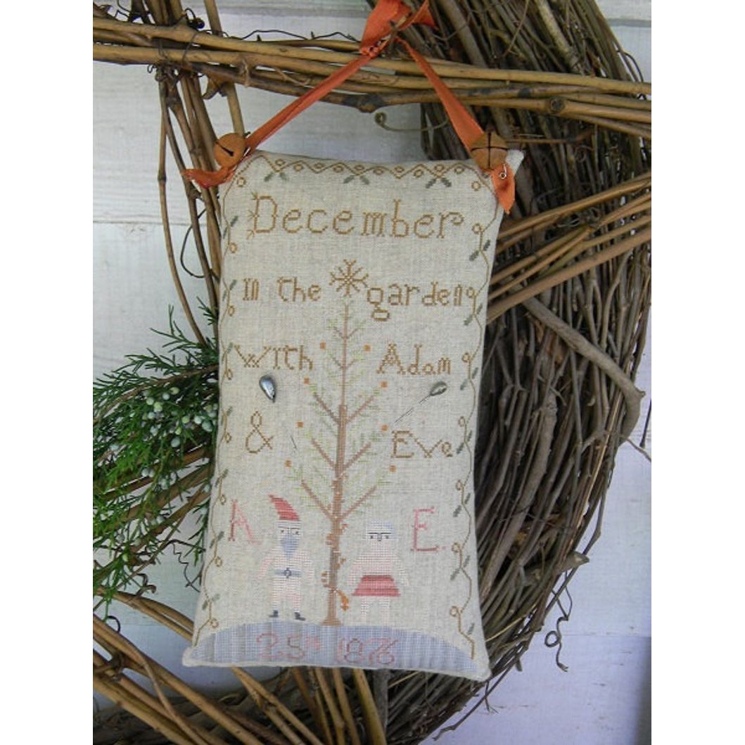 Christmas Adam and Eve Sampler