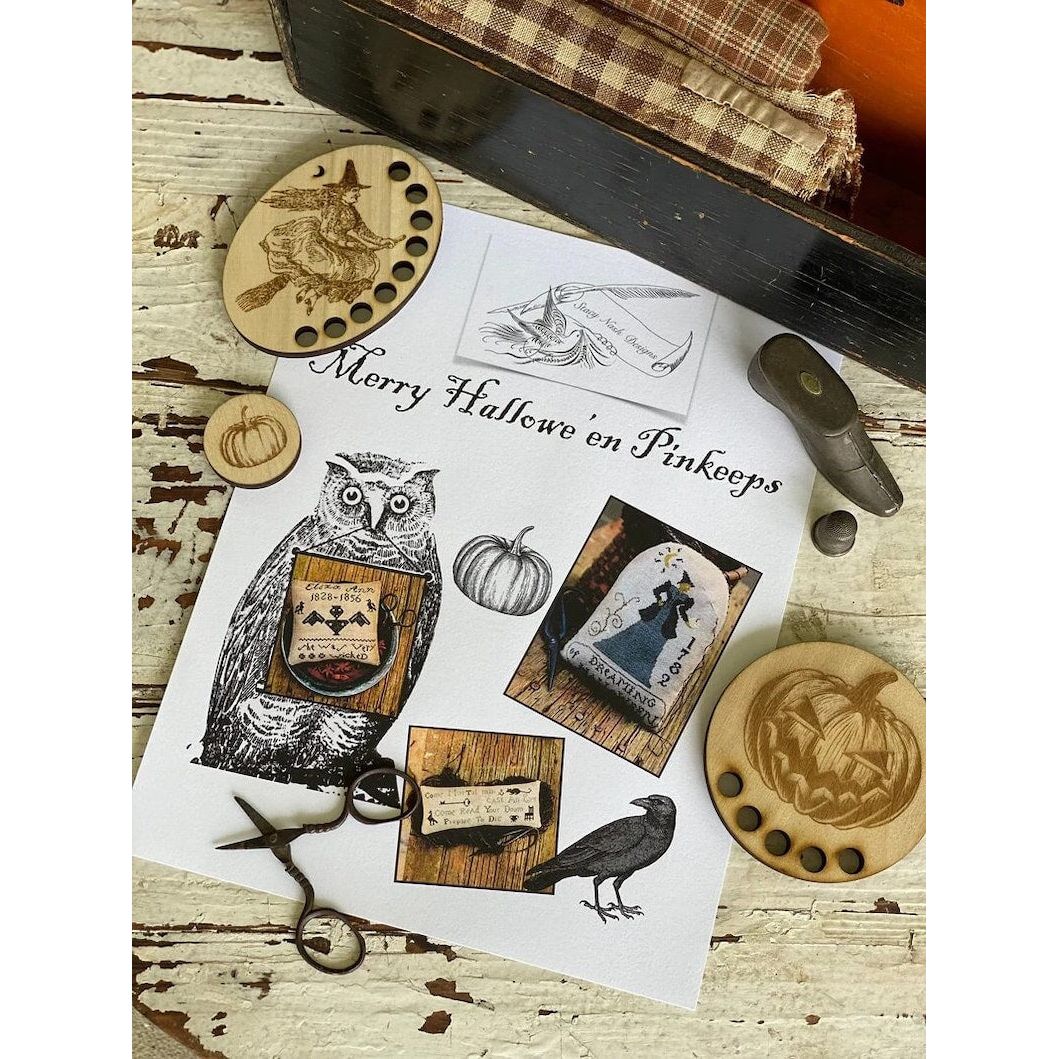 Merry Halloween Pinkeep Pattern
