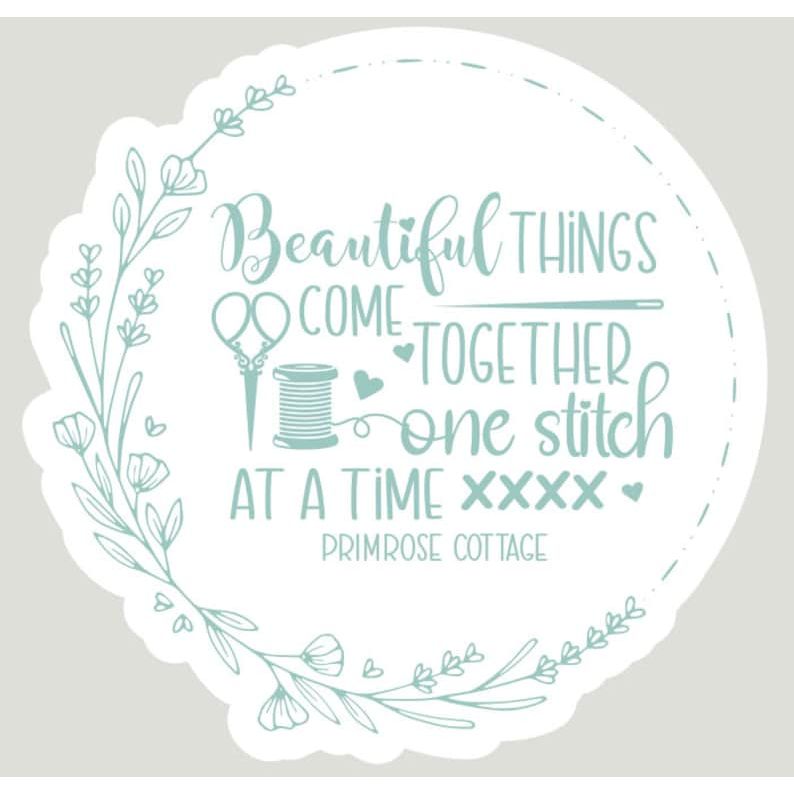 Beautiful Things Sticker Blue