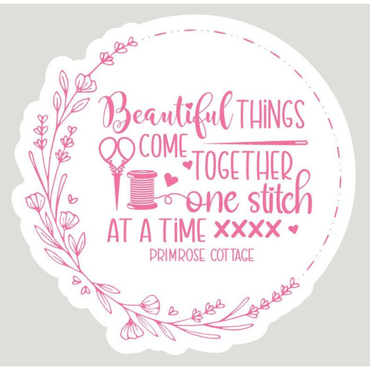 Beautiful Things Sticker Pink