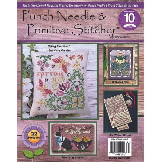 Punch Needle & Primitive Stitcher Spring 2024 Magazine