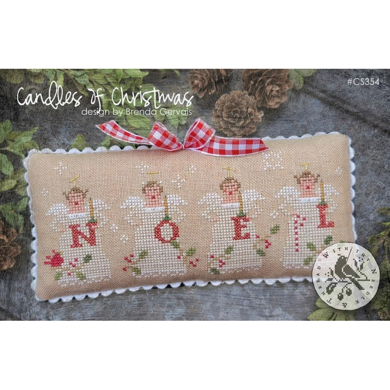 Candles of Christmas Pattern