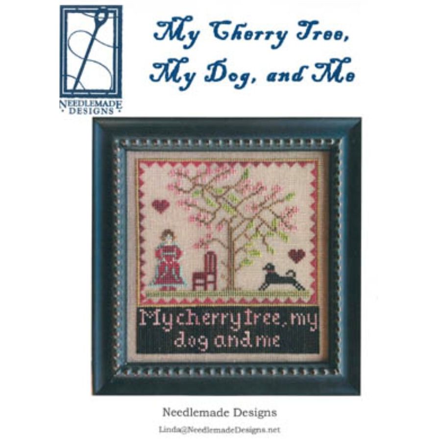 My Cherry Tree, My Dog, and Me Pattern