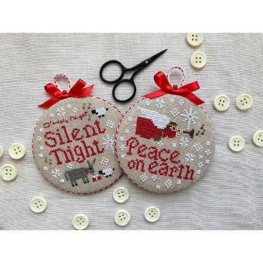 Joyful Christmas Ornaments 2024 Pattern
